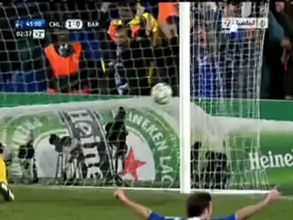 Chelsea vs Barcelona 1-0 Didier Drogba chawali