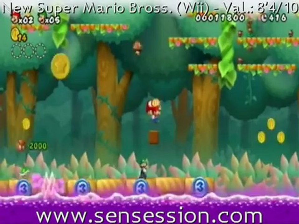 New Super Mario Bross. Wii analisis review