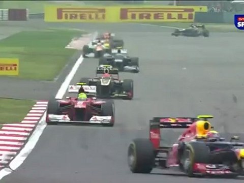 Çin Grand Prix 2012 start - formulabir.net