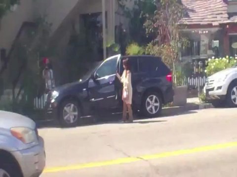 Eva Longoria at Ken Paves Salon in Hollywood