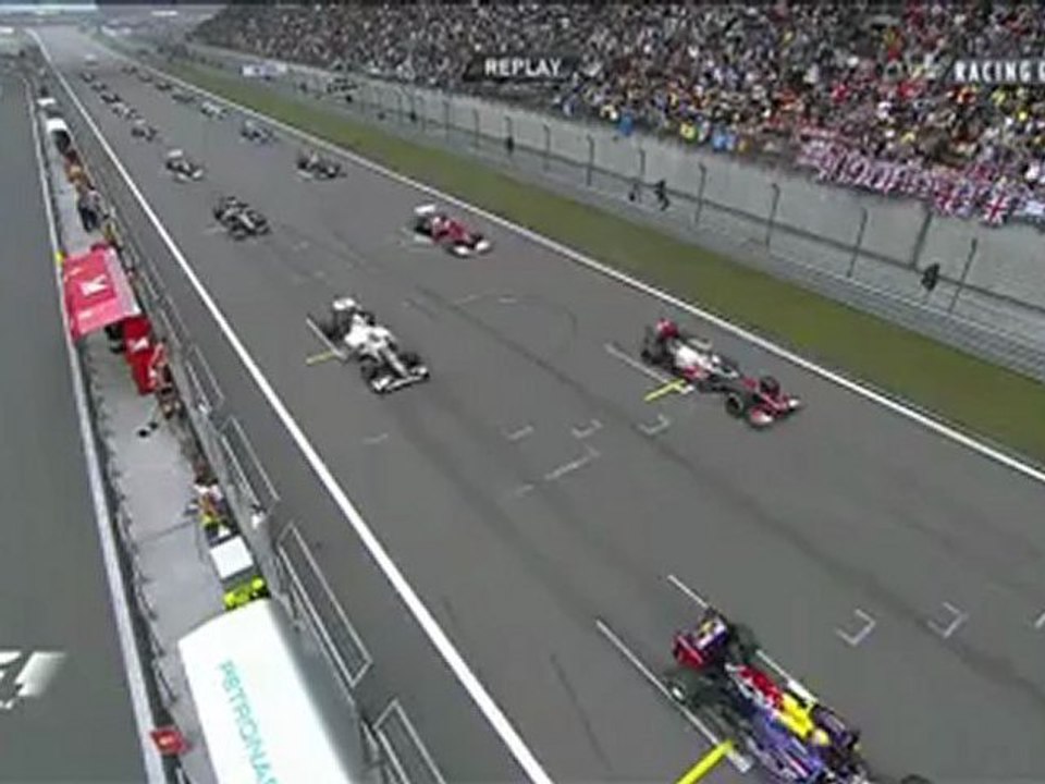 Yarışın Başlangıcı Tekrar Görüntüleri - formulabir.net