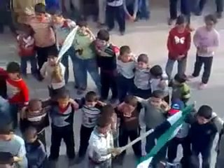 فري برس إدلب معرشمارين مظاهرة للمدن المنكوبة  15 4 2012 ج1 Idlib