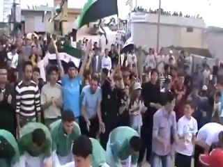 فري برس إدلب الركايا مظاهرة رائعة 15 4 2012 ج2 Idlib