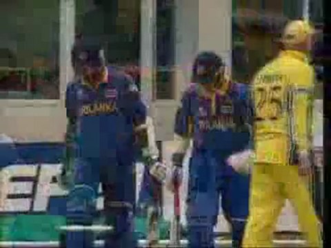 Australia vs Sri Lanka 2003 World Cup Semi Final - YouTube