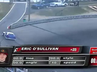 ERIC OSULLIVAN at Formula Drift Round 4, Wall Stadium NJ, Top 32 (1st run)
