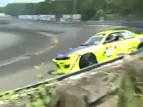 MATT FIELD at Formula Drift Round 4, Wall Stadium NJ, Top 32 (1st run)