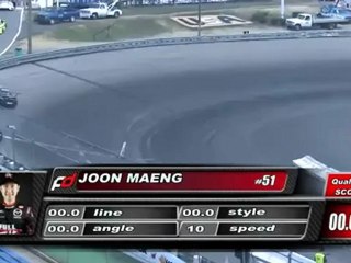 JOON MAENG at Formula Drift Round 4, Wall Stadium NJ, Top 32 (1st run)