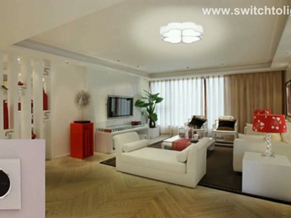 White Crystal Glass Home Touch Switch 3 Gang 1 Way