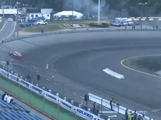 TOSHIKI YOSHIOKA at Formula Drift Round 4, Wall Stadium NJ, Top 32 (1st run)