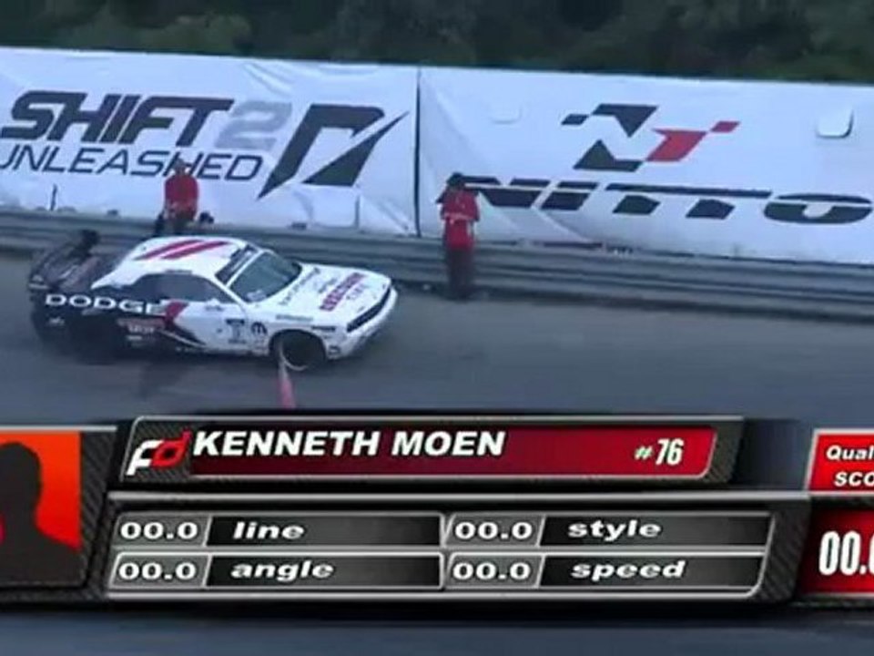KENNETH MOEN at Formula Drift Round 4, Wall Stadium NJ, Top 32 (2nd run)