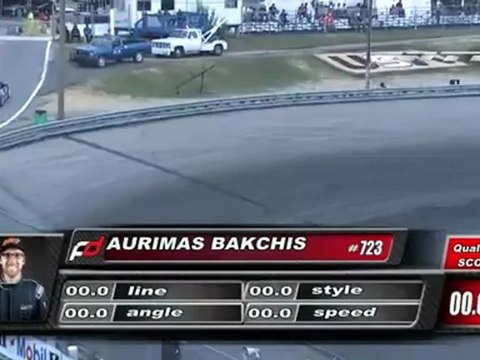 AURIMAS BAKCHIS at Formula Drift Round 4, Wall Stadium NJ, Top 32 (2nd run)