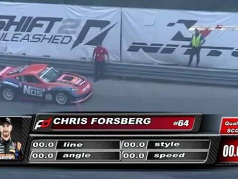 MATT POWERS at Formula Drift Round 4, Wall Stadium NJ, Top 32 (2nd run)