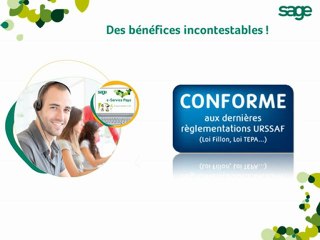 Démonstration du service Sage e-Service Paie