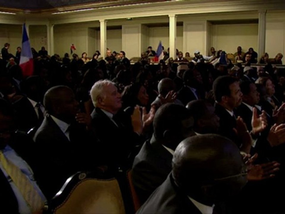 UMP - Discours de Jean-François Copé lors de la réunion " La France avec les printemps africains" salle Gaveau