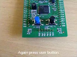 STM32 Value Line Discovery-Initial Test