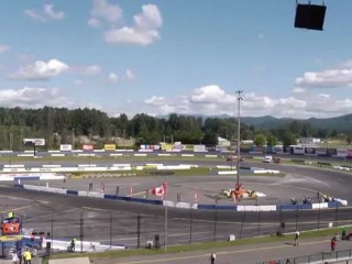 ALEX LEE during session 1 of qualifying for Formula Drift Round 5