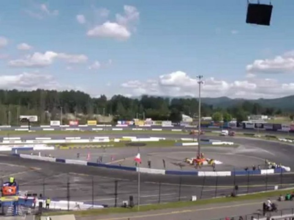 ROLAND GALLAGHER during session 1 of qualifying for Formula Drift Round 5