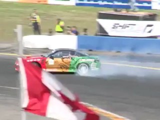 ROSS PETTY during session 1 of qualifying for Formula Drift Round 5