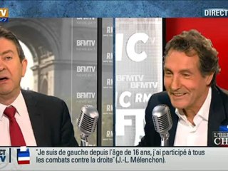 Jean Luc Mélonchon: Bourdin RMC BFM TV 16/04/12 - 2/2
