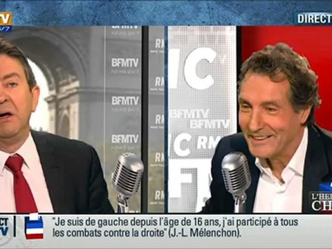 Jean Luc Mélonchon: Bourdin RMC BFM TV 16/04/12 - 2/2