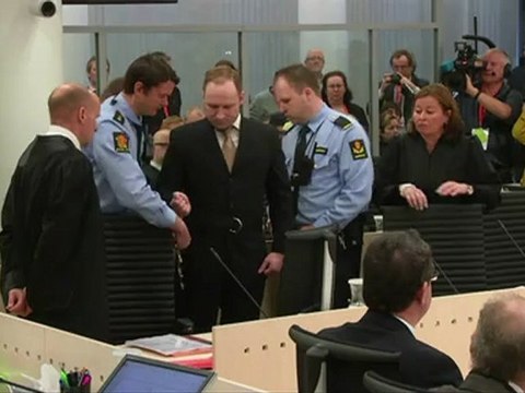 Norway gunman Breivik pleads not guilty in Oslo