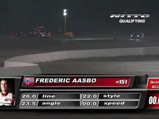 VAUGHN GITTIN During Qualifying for Top 32 @Formula Drift Las Vegas 2011 (second run)