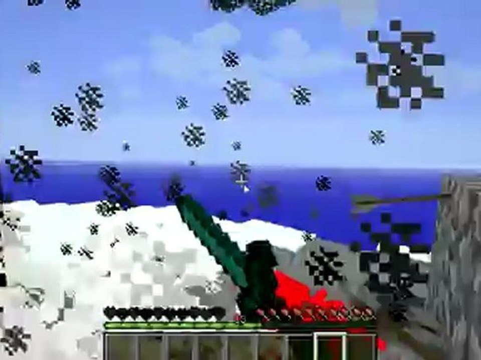 [Mine'N'Craft Survivor] 5) Le labyrinthe glacé et sombre