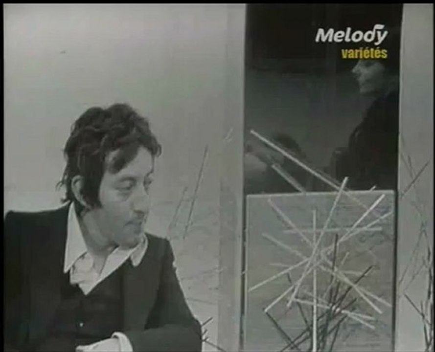 -Gainsbourg et J.birkin (1971) -part1-chantent chez Denise Glaser....