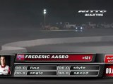 FREDRIC AASBO  During Qualifying for Top 32 @Formula Drift Las Vegas 2011 (first run)