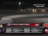 CYRUS MARTINEZ  During Qualifying for Top 32 @ Formula Drift Las Vegas 2011 (first run)