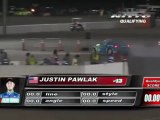 JUSTIN PAWLAK  During Qualifying for Top 32 @Formula Drift Las Vegas 2011 (first run)