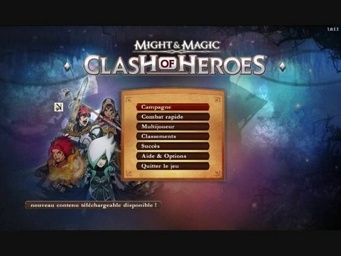 Vidéo Découverte Might & Magic : Clash of Heroes (PC) 1/2