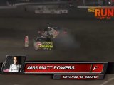 MATT POWERS vs FREDRIC AASBO during Top 16  @ Formula Drift Las Vegas 2011
