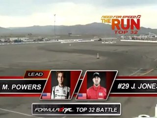 Matt Powers vs Jeff Jones during qualifying for Top 16 @ Formula Drift Las Vegas 2011