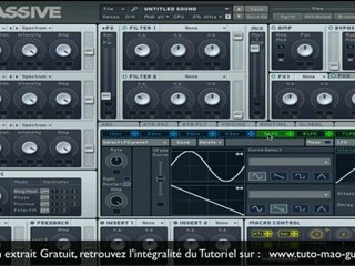 Tuto MAO Massive Native Instruments Partie 2