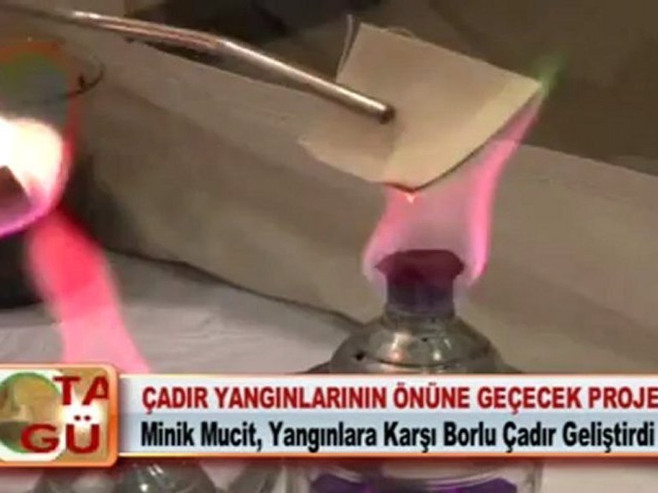 ÇADIR YANGINLARININ ÖNÜNE GEÇECEK PROJE 16.04.2012