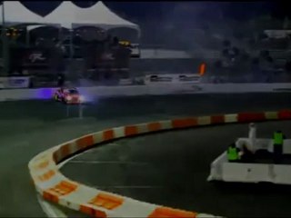 CHARLES NG @ Formula Drift Round 7 During 2nd Run of Qualifying for Top 32