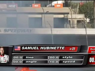 SAMUEL HUBINETTE  @ Formula Drift Round 7 During 1st Run of Qualifying for Top 32