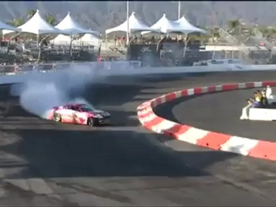 ALEX PFEIFFER @ Formula Drift Round 7 During 1st Run of Qualifying for Top 32
