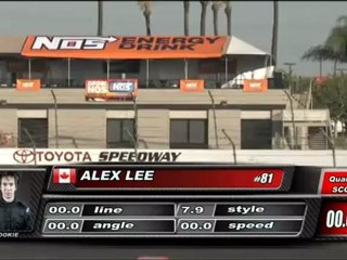 ALEX LEE @ Formula Drift Round 7 During 1st Run of Qualifying for Top 32