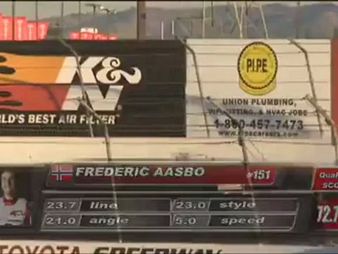 RHYS MILLEN @ Formula Drift Round 7 During 1st Run of Qualifying for Top 32