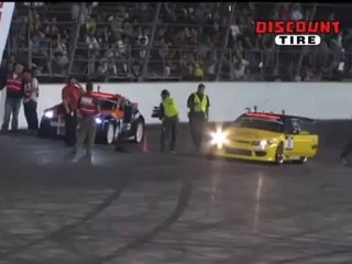 CHRIS FORSBERG vs ROBBIE NISHIDA @ Formula Drift Round 7 During GREAT 8 (part 1)