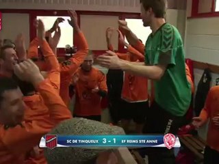 SFR FOOT : SC DE TINQUEUX 3 - 1 EF REIMS ST ANNE (15/04/2012)