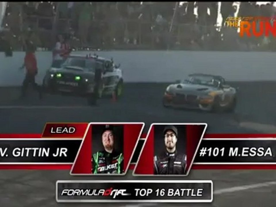 RHYS MILLEN vs PATRICK CYR  @ Formula Drift Round 7 During Top 32