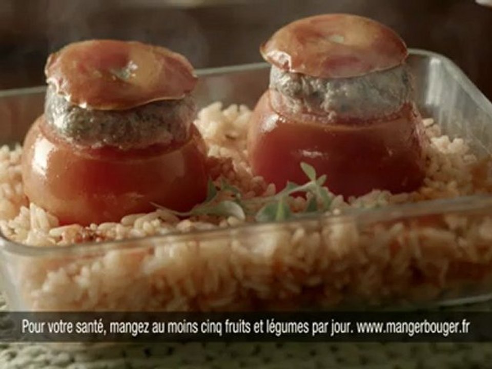 Marie. Tomates farcies