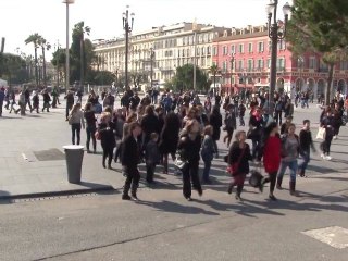 Women's life la flashmob du 17 mars