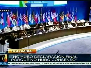 Cumbre de las Américas concluye sin una declaración final