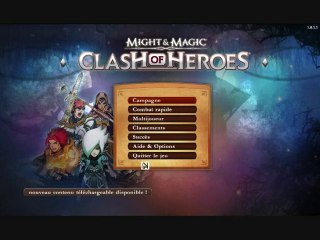 Vidéo Découverte Might Magic : Clash of Heroes (PC) 2/2