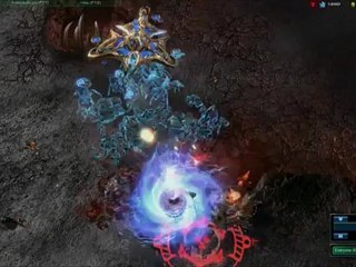 Starcraft 2 vortex et nuke en 2v2