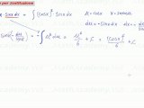 integrale trigonometrico per sostituzione esempio svolto